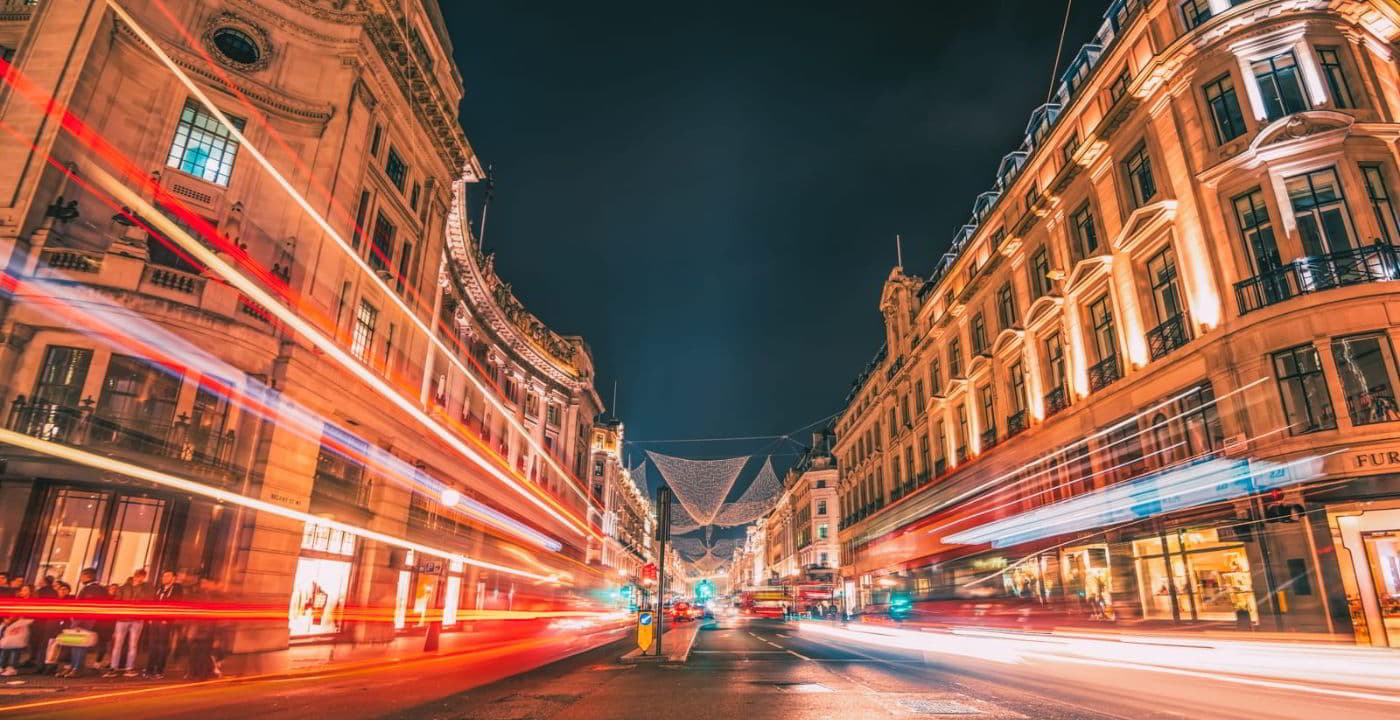shopping districts in London