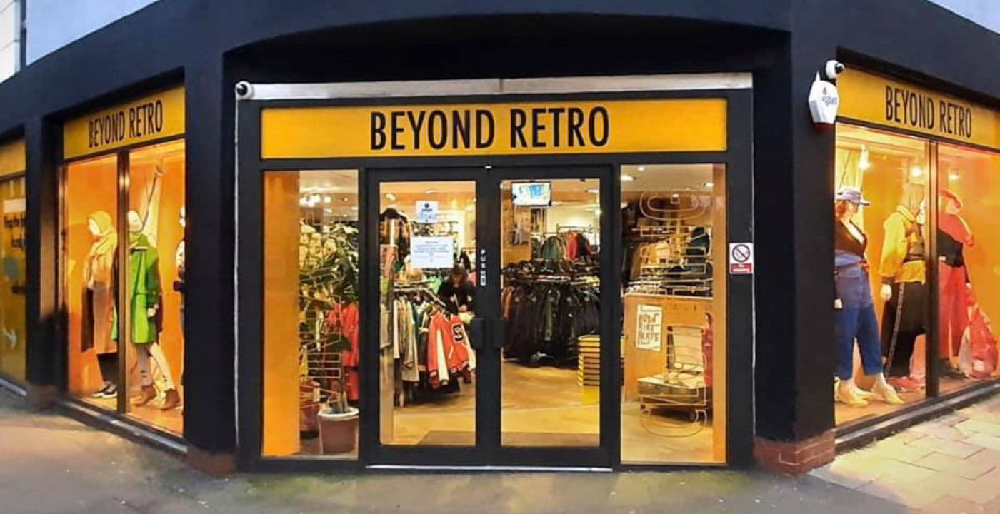 vintage clothing shop at beyond retro