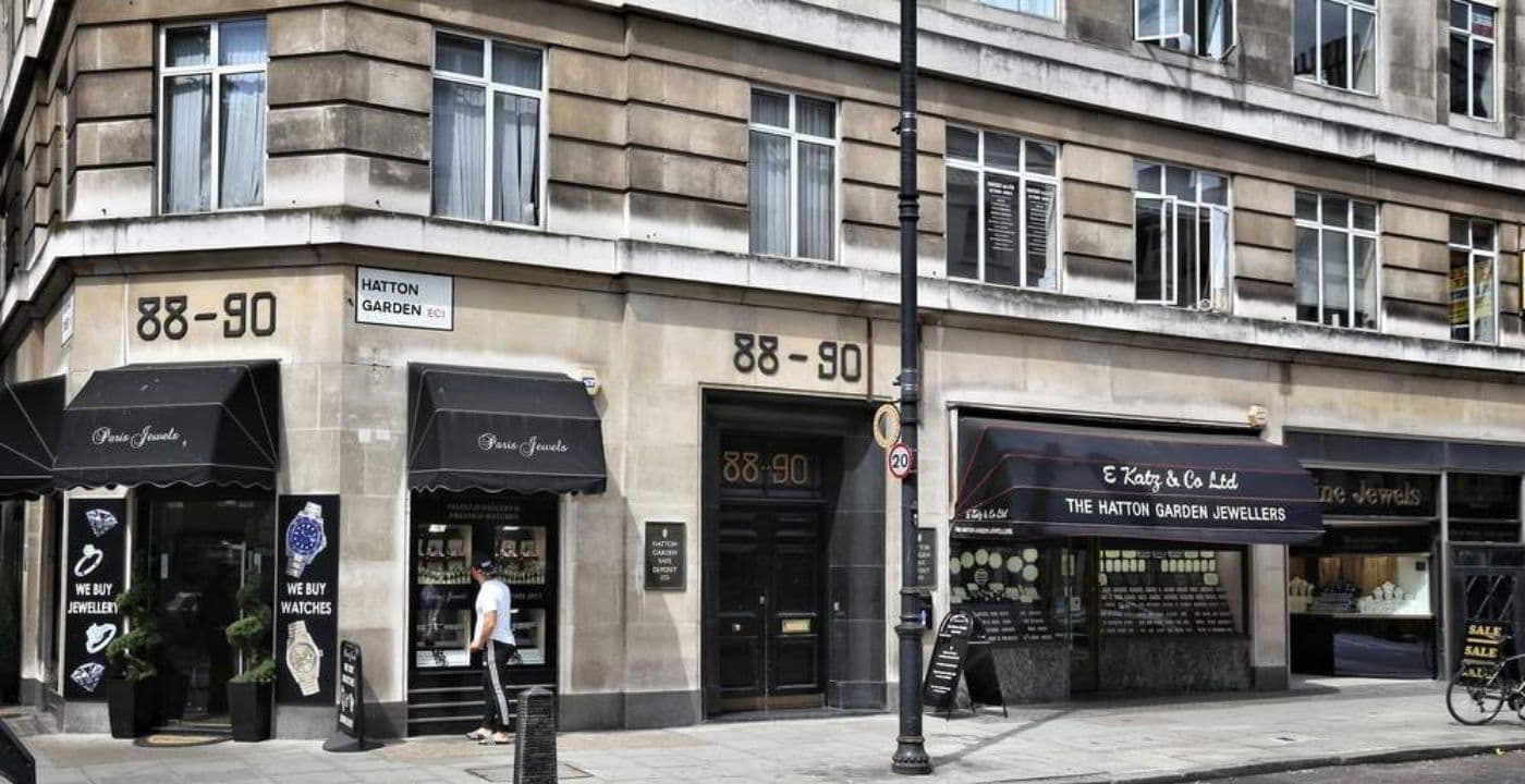 jewelry store in hatton garden