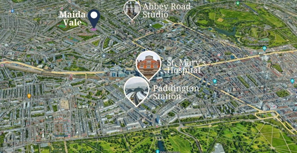 vicinity around Maida Vale