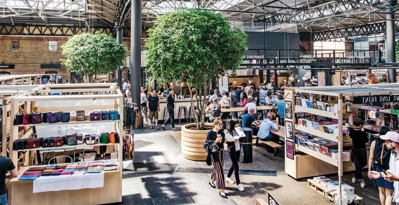 shopping at Shoreditch