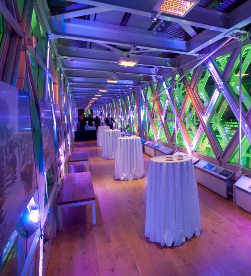 wedding reception at Tower Bridge