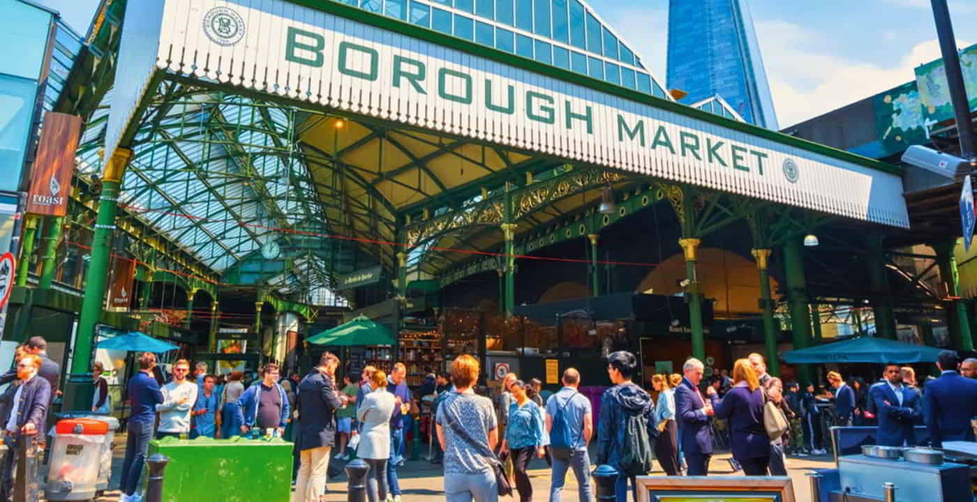 cultural experience at Borough market