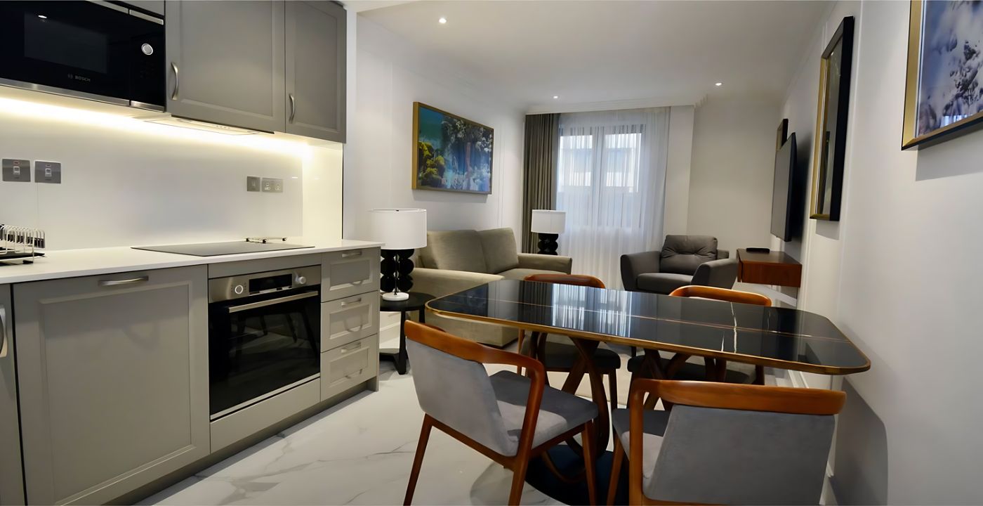 1 Bedroom Super Deluxe Serviced Apartment With Desk & Co-Working Space