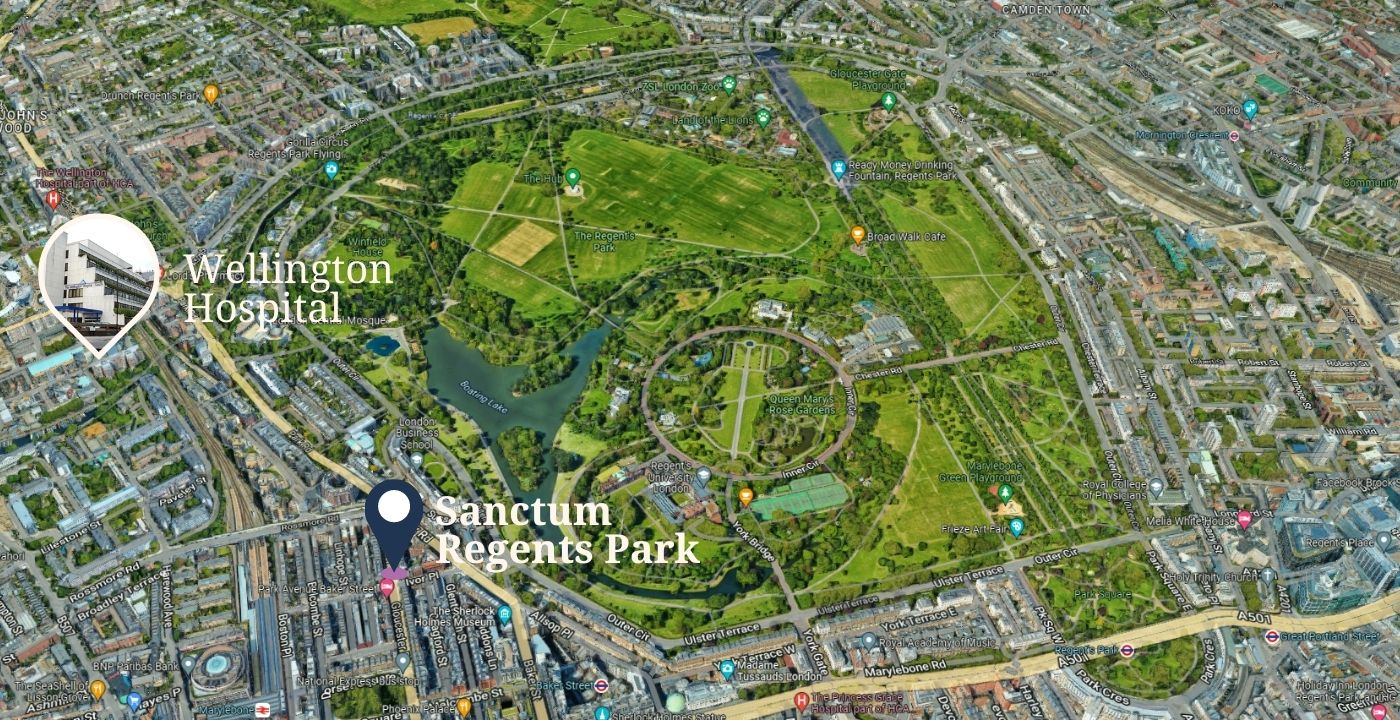 vicinity around Regent's Park