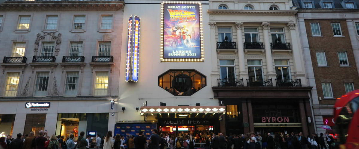 musical show at the adelphi theatre